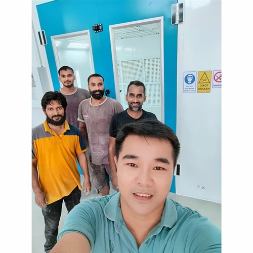WLD Chinesischer Spritzlackierstand in Kuwait